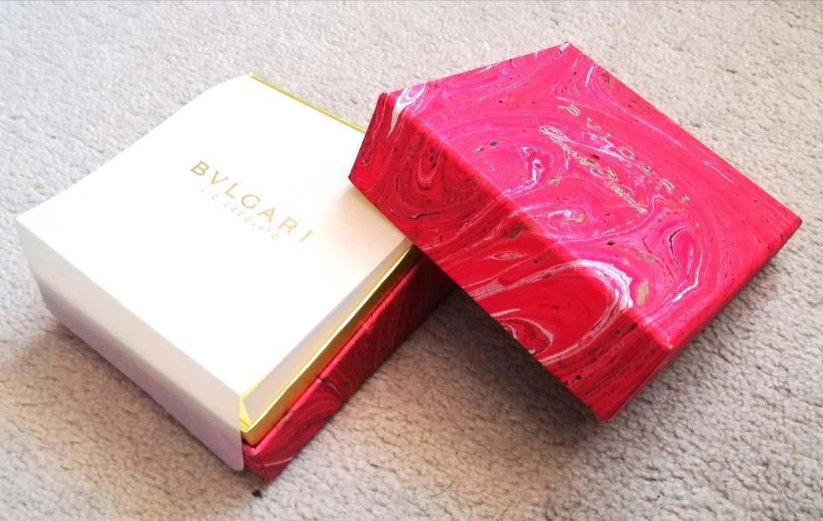 BVLGARI BVLGARY il шоко la-to коробка box шоколад Valentine 