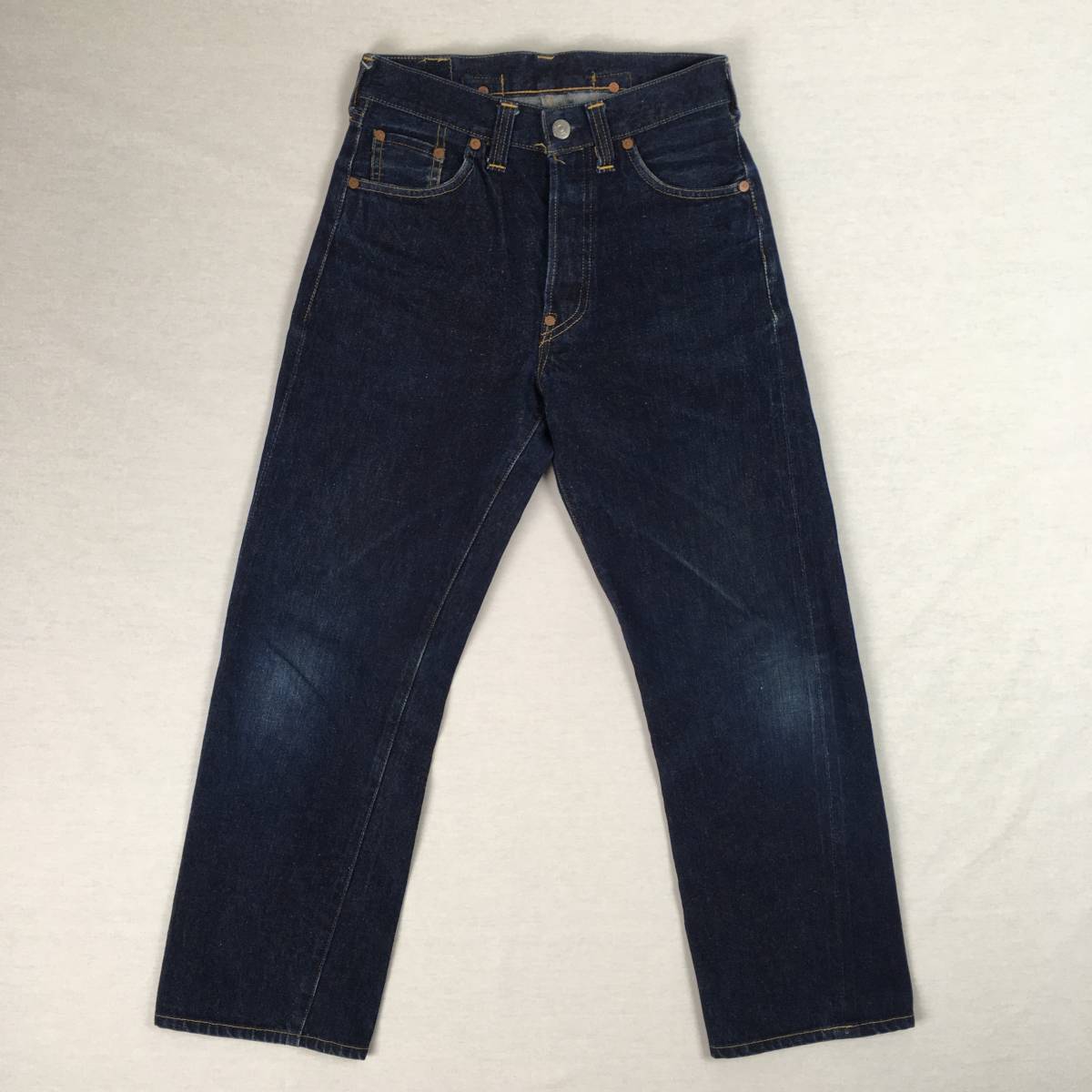 LEVI'S リーバイス 501XXC 201-0003 BIG'E' バレンシア工場 刻印555 米国製 98年 W30 L36 隠しリベット 赤耳 セルビッチ シンチバック_画像3