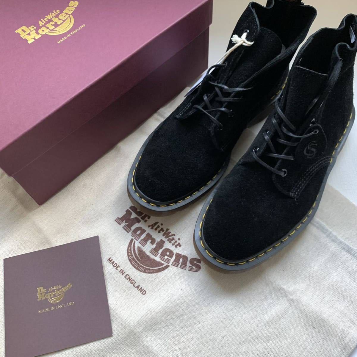 メーカー再生品 美品 Dr.Martens 2ホールスエードブーツ UK3 9900