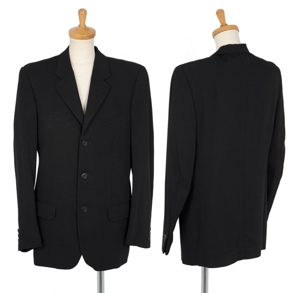 【楽天最安値に挑戦】 コムデギャルソンCOMME des GARCONS レーヨン3Bジャケット 黒M 【レディース】 ジャケット、ブレザー 【楽天最安値に挑戦】 コムデギャルソンCOMME des GARCONS レーヨン3Bジャケット 黒M 【レディース】 ジャケット、ブレザー