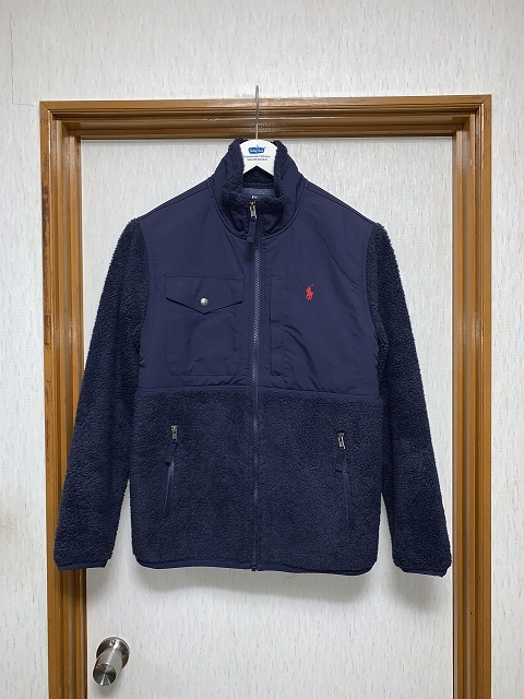 S 新品 20AW POLO RALPH LAUREN ハイブリッド フリース ジャケット ポロラルフローレン_画像1