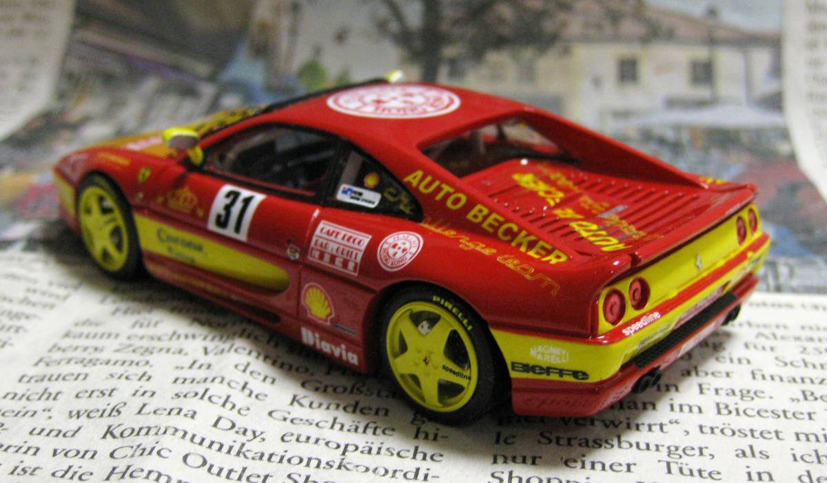 ★激レア★BBR完成品*1/43*Ferrari F355 Challenge #31 1996 European Championship≠MR_画像2