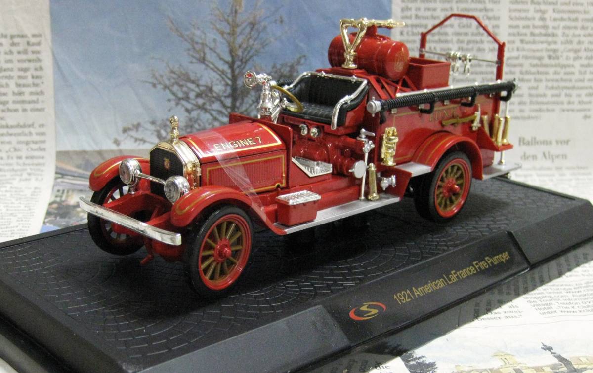 ★Signature Models*1/32 1921 American LeFrance FireTruck*消防車≠フランクリンミント