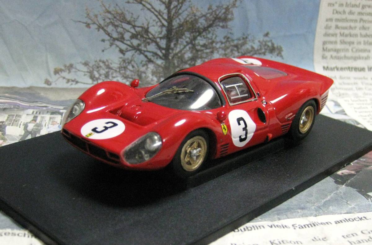 ★激レア*完成品*ANNECY/AMR*1/43*Ferrari 330P4 Coupe #3 1967 Monza 1000km*フェラーリ≠BBR