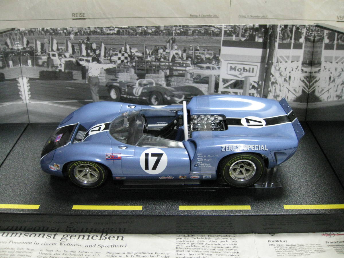 * super-rare out of print *GMP*1/18*1965 Lola T70 Spyder #17 Zerex Special* roller ≠EXOTO