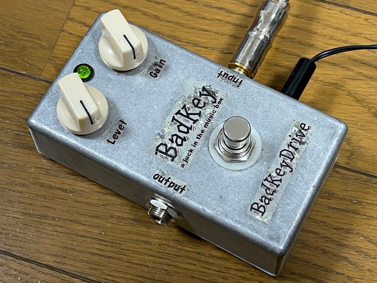 Badkey Drive 【シリアル79番】 【国産ハンドメイド】【オーバードライブ】【チューブアンプサウンド】【完動品】