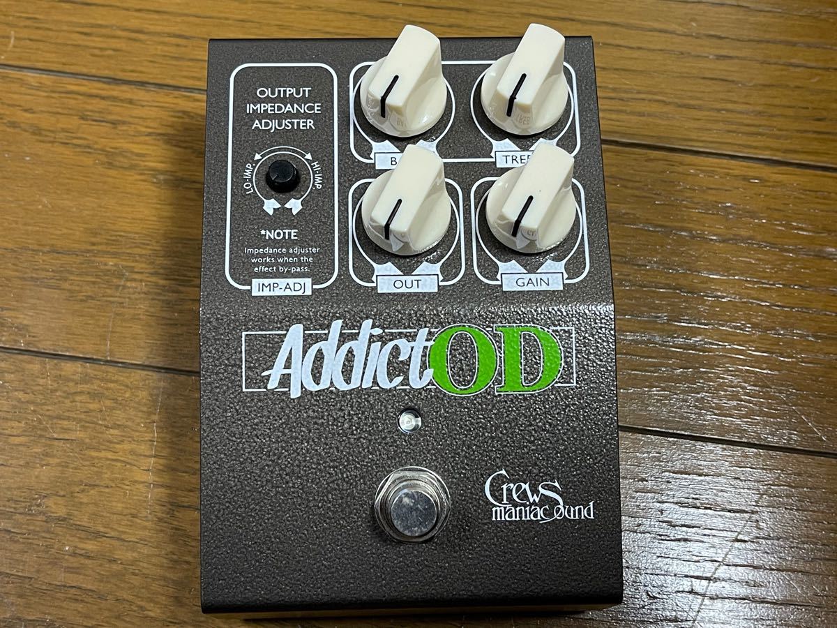 Crews Maniac Sound Addict OD 【オーバードライブ】【国産 Crews Maniac Sound Addict OD 【オーバードライブ】【国産