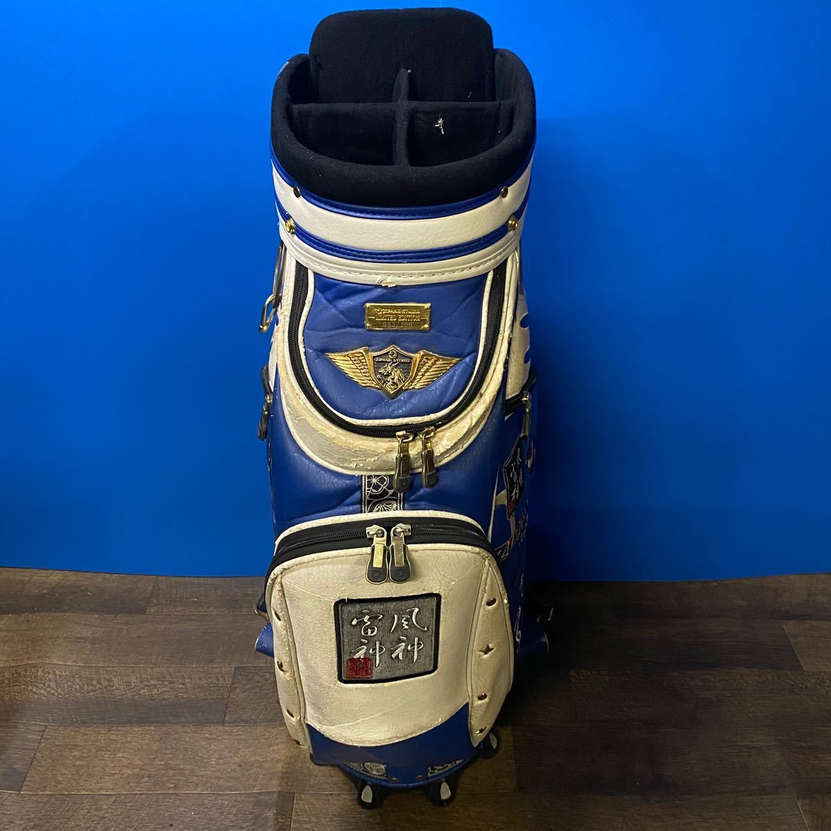 ZIPANGSTUDiOゴルフバッグ ジパングスタジオキャディバッグ 中古 ZIPANGSTUDiOゴルフバッグ ジパングスタジオキャディバッグ 中古