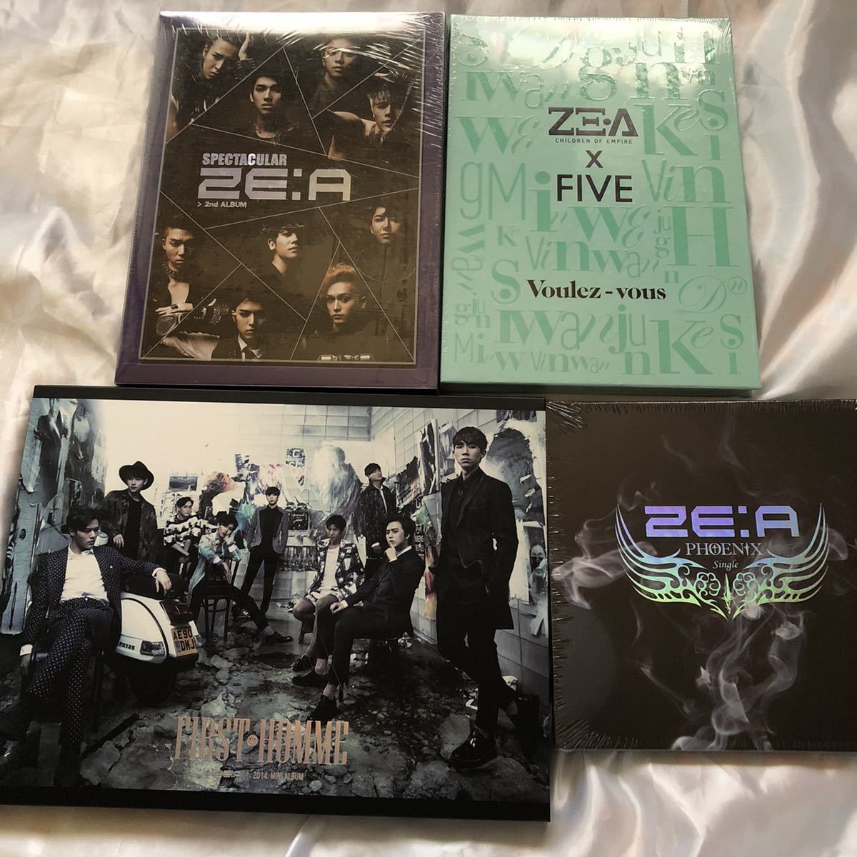 本日特価】 ZE:A ヒョンシク シワン アルバム DVD グッズ サイン