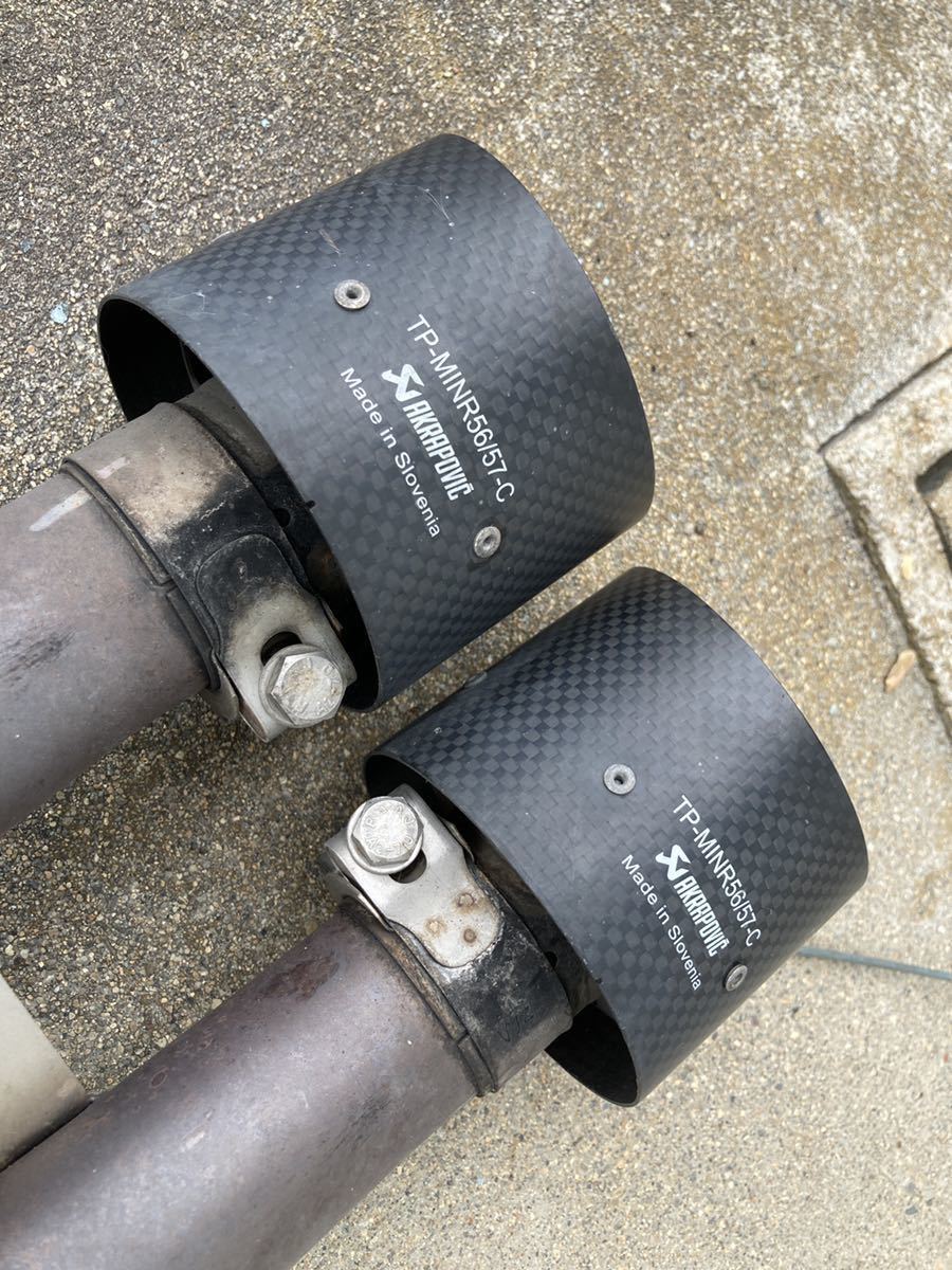 ☆美品! BMW MINI用 AKRAPOVIC Evolution Lineアクラポビッチ マフラー