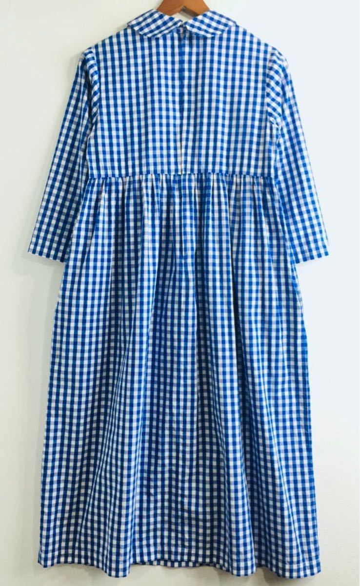 美品 コムデギャルソン COMMEdesGARCONS SHIRT ワンピース 丸襟