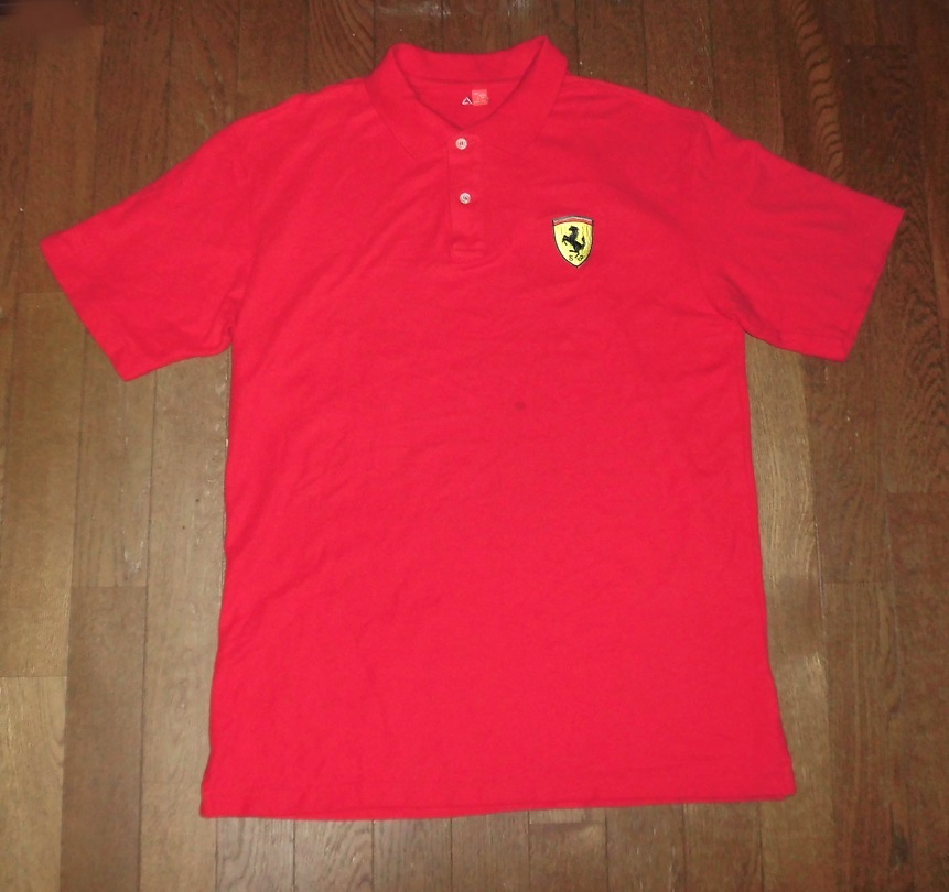 予約販売品 新品 M 相当 プーマ フェラーリ F1 半袖 ポロシャツ メンズ