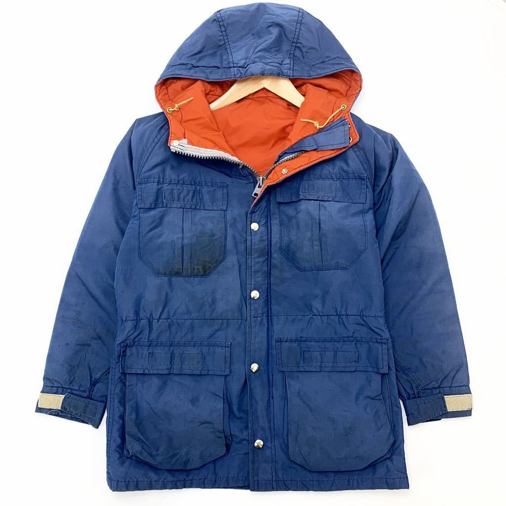 シエラデザイン SIERRA DESIGNS 定番 マウンテンパーカー 60/40クロス ビンテージ 80s マンパ マウンパ Mountain PARKA 希少XS■AC156_画像2