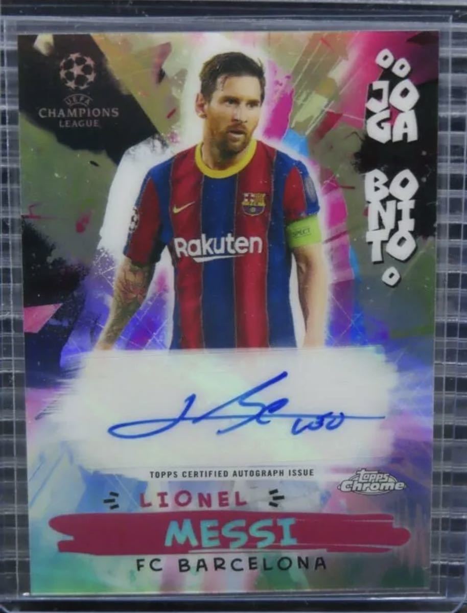 専門店では Lionel Messi Joga Bonito 直筆サインカード 25枚限定 その他 トレーディングカード 130 946 Eur Artec Fr