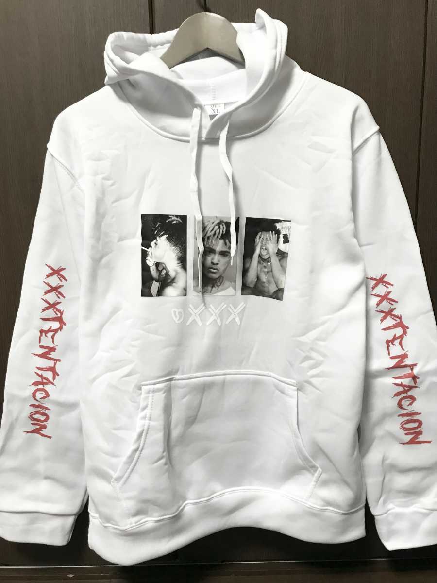xxxtentacion パーカー テンタシオン ヒップホップ ホワイト xxxtentacion パーカー テンタシオン ヒップホップ ホワイト