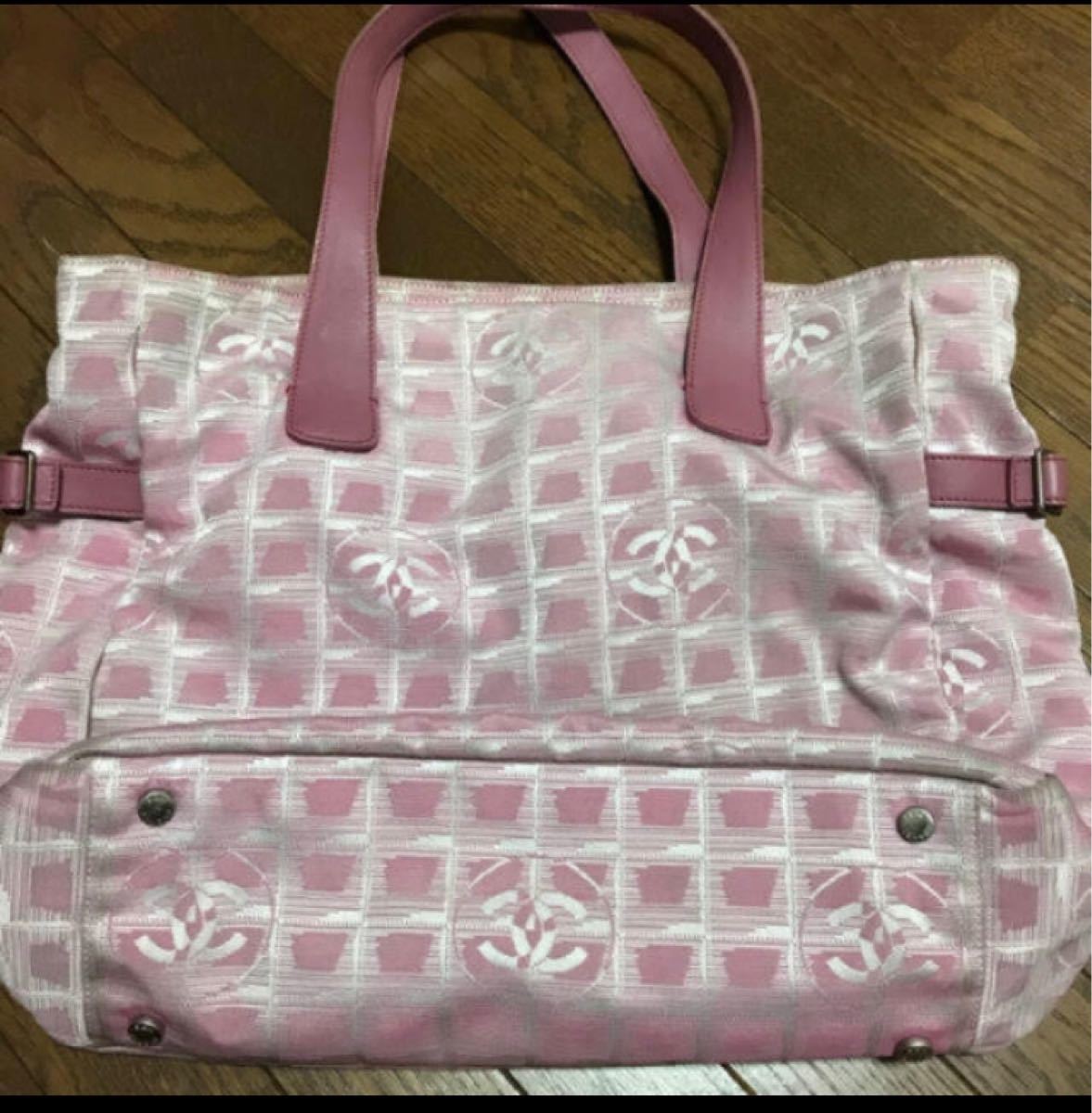 CHANEL★シャネル ニュートラベルライン　トートバッグ　ピンク