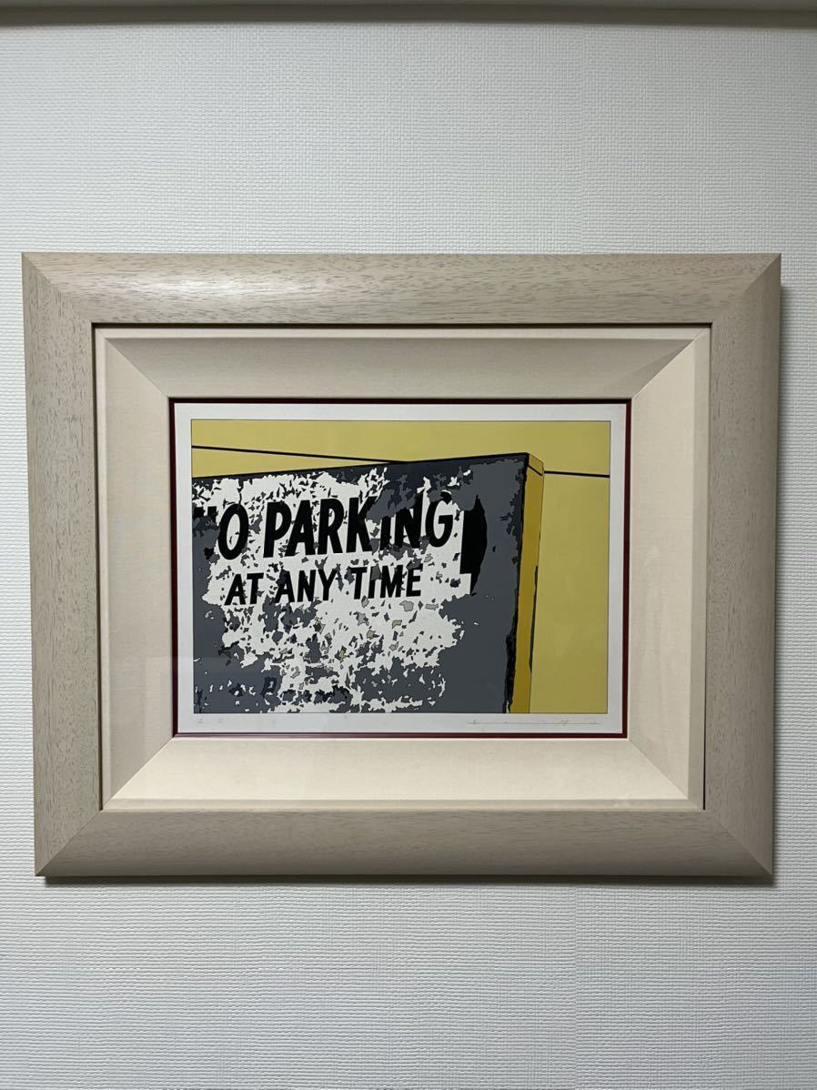 ヤフオク! 鈴木英人版画作品「NO PARKING ANY TIME」シルク... ヤフオク! 鈴木英人版画作品「NO PARKING ANY TIME」シルク...