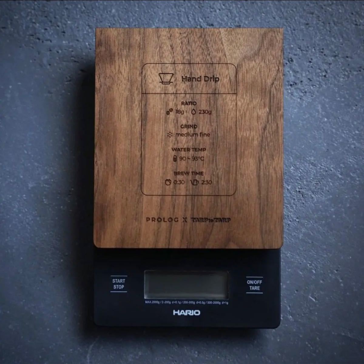 Wood Reminder / PROLOG x TARPtoTARP