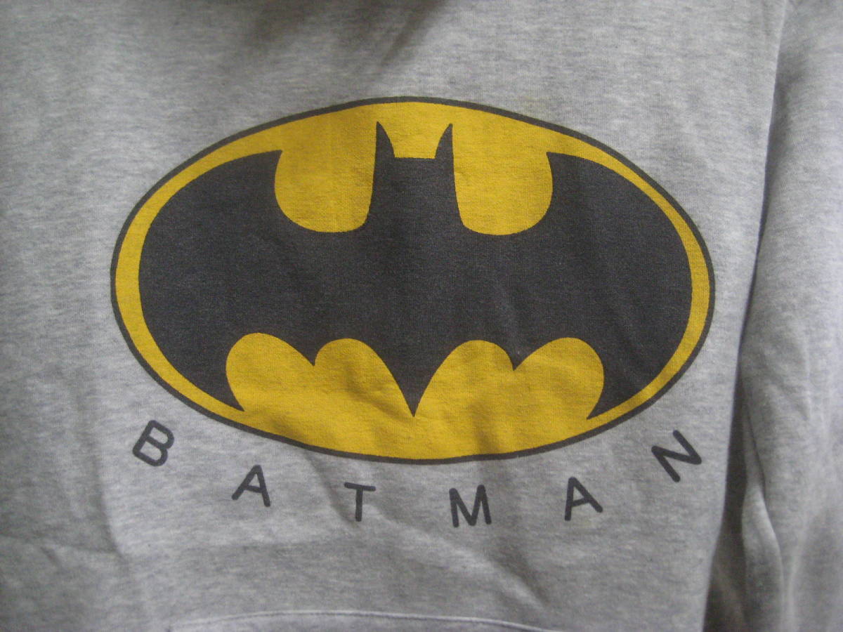 ヤフオク 一点物 Batman バットマン ロゴ入り スウェット