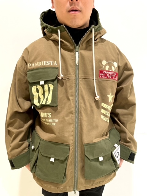 PANDIESTA JAPAN パンディエスタ ジャパン パンダ ミリタリー