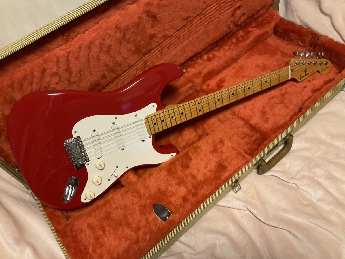 Fender USA Eric Clapton Stratocasterフェンダー エリッククラプトンモデル ストラトキャスター 1991年製  トリノレッド レースセンサー
