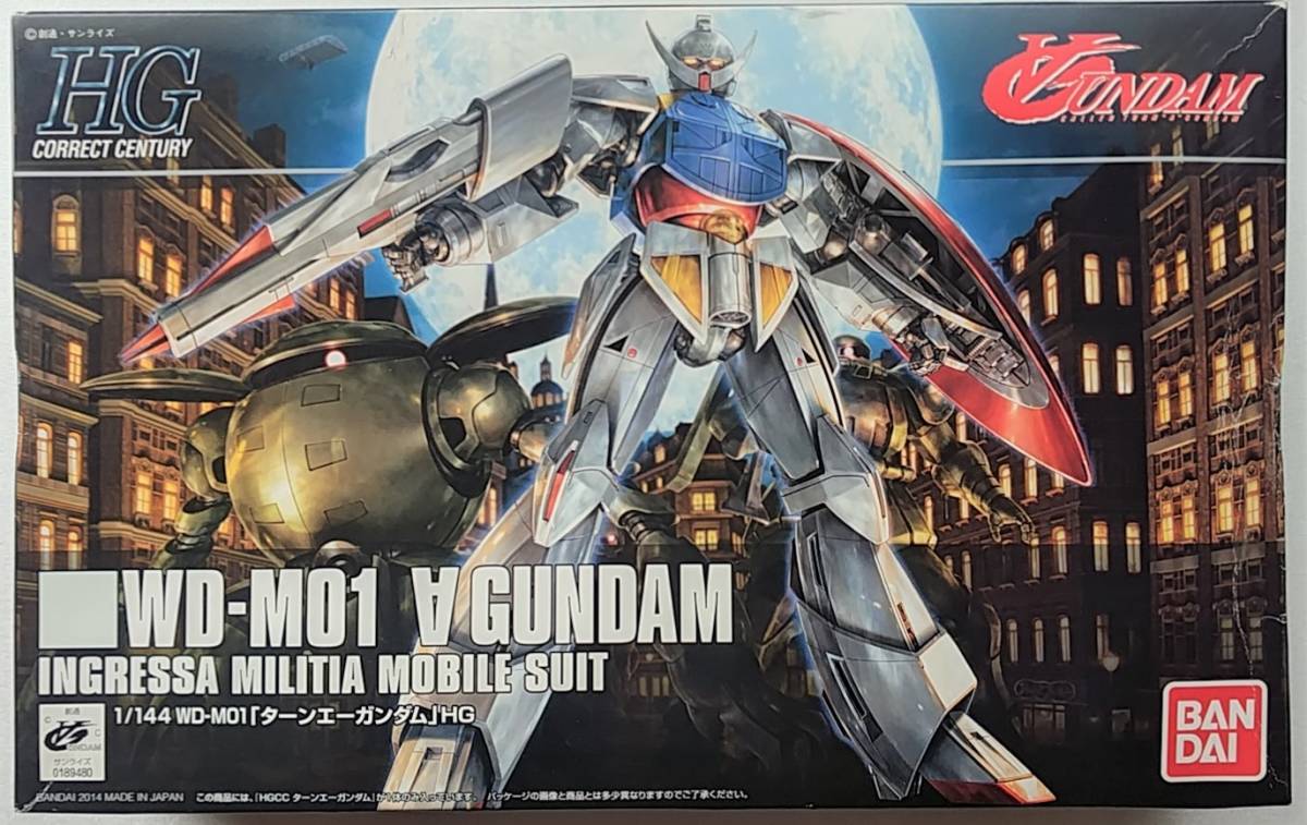 HG ターンエーガンダム WD-M01 HGCC 177 1/144 バンダイ ∀ガンダム 未使用未組立_画像1