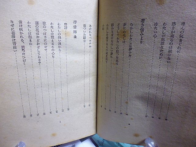 ハイネ恋愛詩集　生田春月訳　鎌倉選書　昭和23年　初版　鎌倉書房_画像5