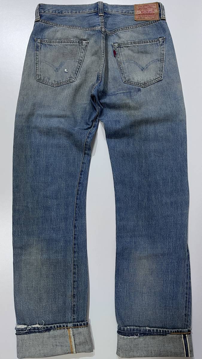 送料込み LEVI'S VINTAGE CLOTHING ダメージ加工 1947年 501XX 送料込み LEVI'S VINTAGE CLOTHING ダメージ加工 1947年 501XX