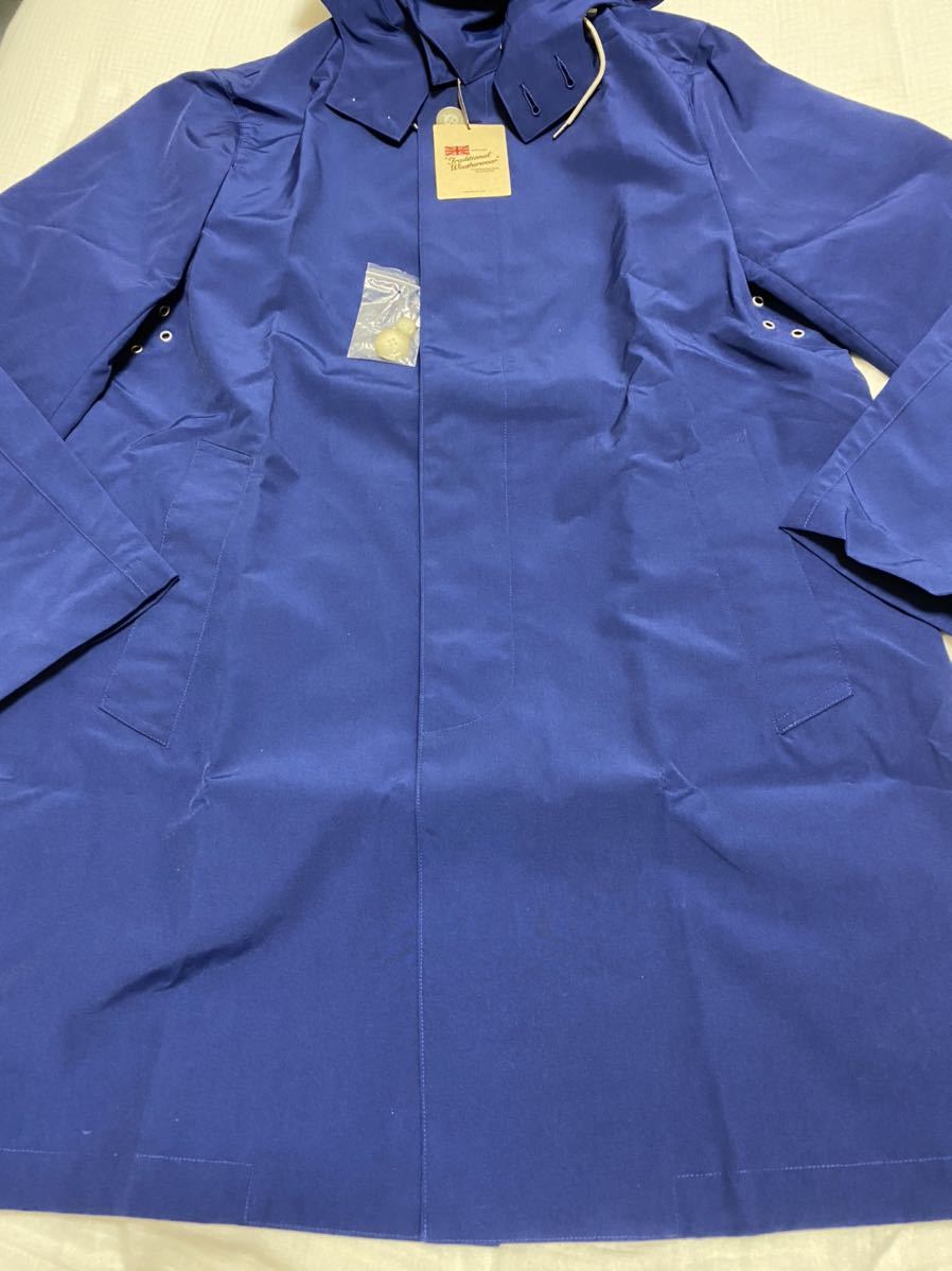 新しい Traditional マッキントッシュ L位ステンカラーコート サイズ40 Weatherwear 男性用 2月末で出品終了します★ マッキントッシュ キルティングコート ボア 濃紺 40
