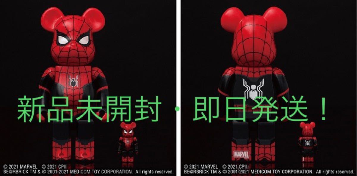 【新品】BE@RBRICK SPIDER-MAN UPGRADED SUIT