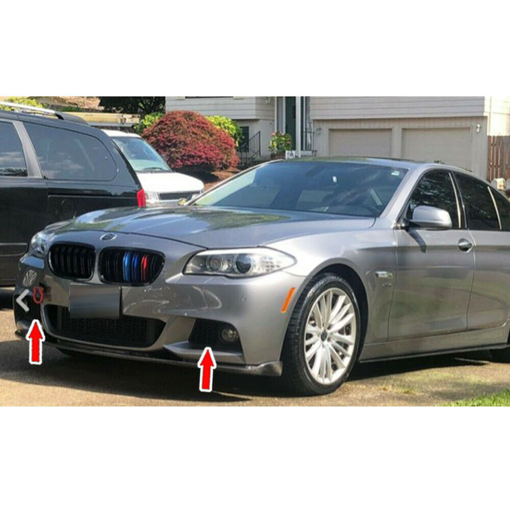 BMW F10 F11 2011-2014 前期 Ｍスポーツ フロント フォグ カバー交換 穴無タイプ_画像2