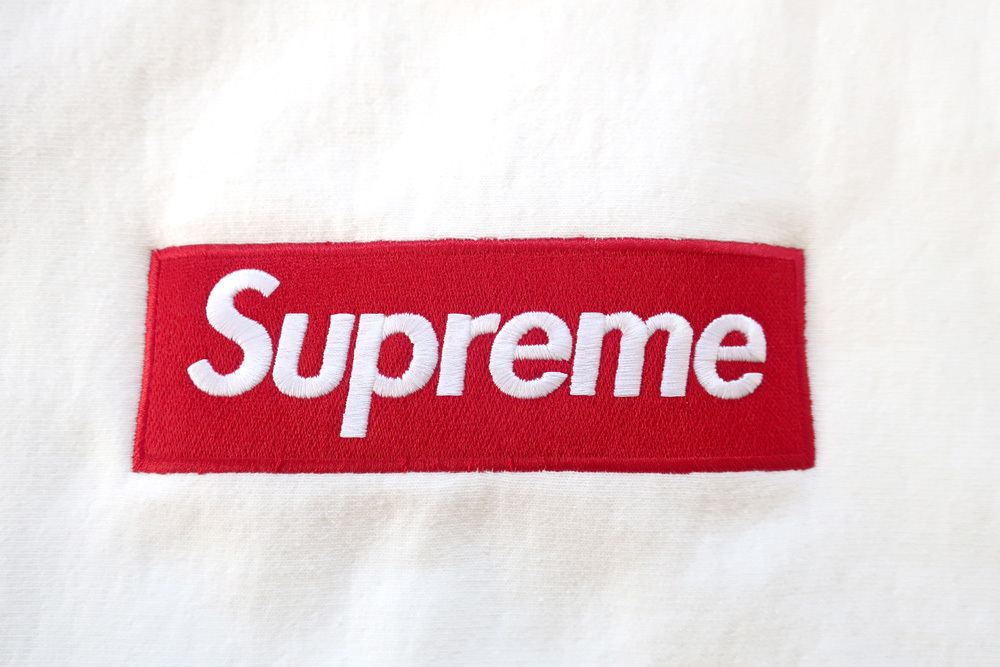 売りオーダー (M)Supreme Box Logo Hooded SweatshirtシュプリームボックスロゴスウェットパーカWhite白  ファッション
