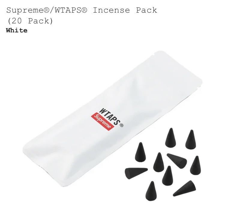 21fw Supreme Wtaps Incense pack (20 Pack) お香 シュプリーム tet box logo wネーム accessory ダプルタップス tet_画像1