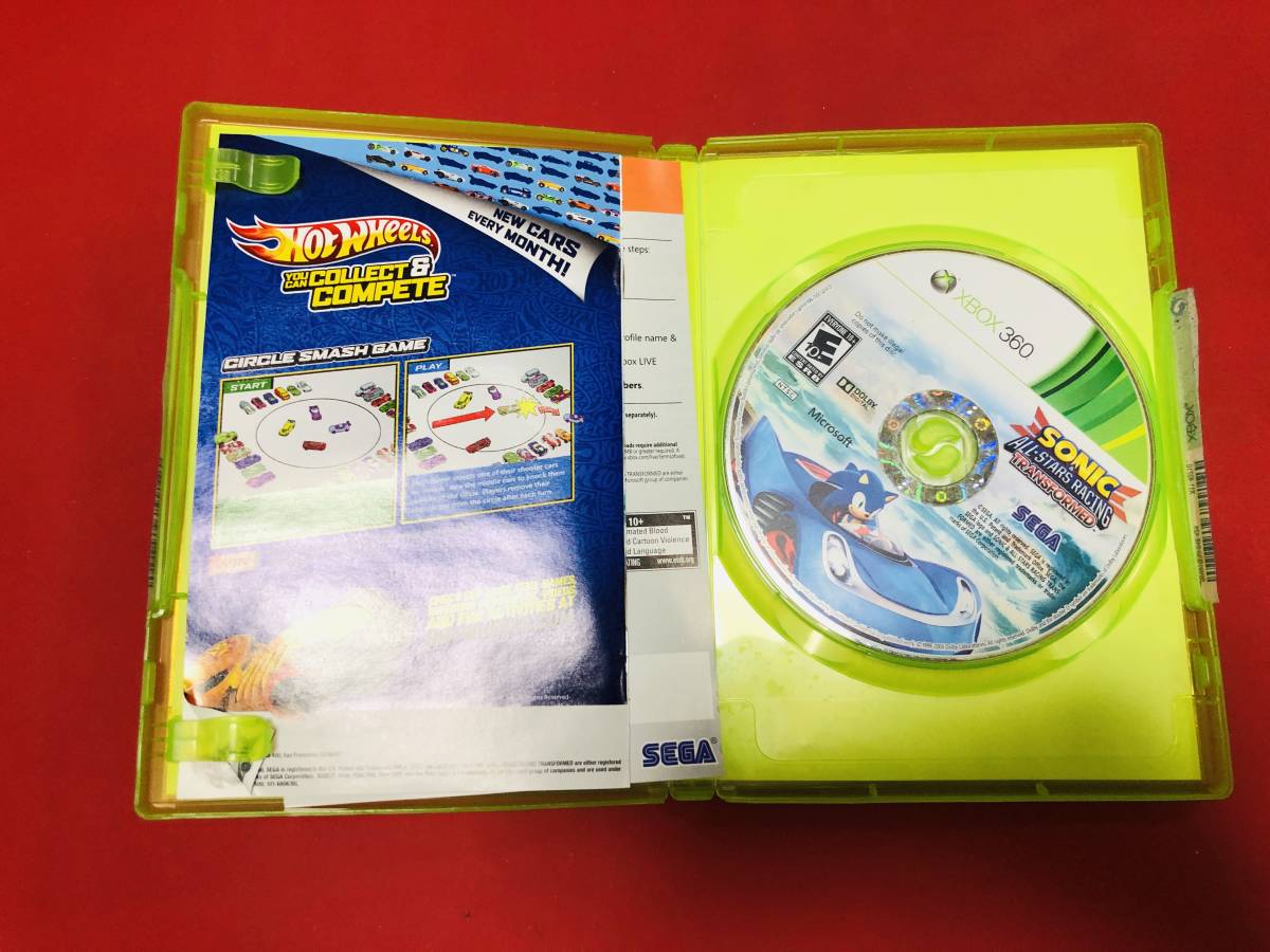 ソニック&オールスターレーシング Sonic & All-Star Racing Transformed Bonus Edition 海外版 お得品！！大量出品中！_画像2