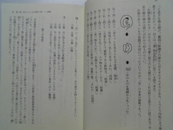 見て味わう　漢字の満漢全席　加納喜光　1995年初版　徳間書店　文庫_画像7