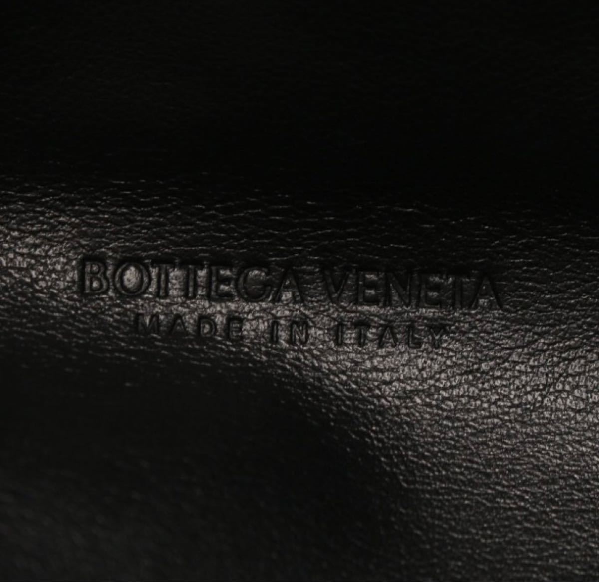 美品 Bottega Veneta チェーンポーチミニ ブラック/黒｜PayPayフリマ