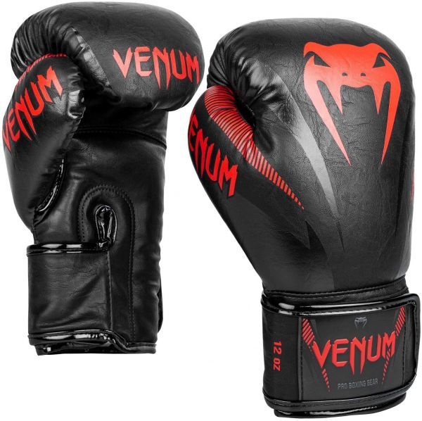 贅沢屋の Venum 16oz Red Black Gloves Boxing Impact ボクシンググローブ インパクト ヴェヌム グローブ 