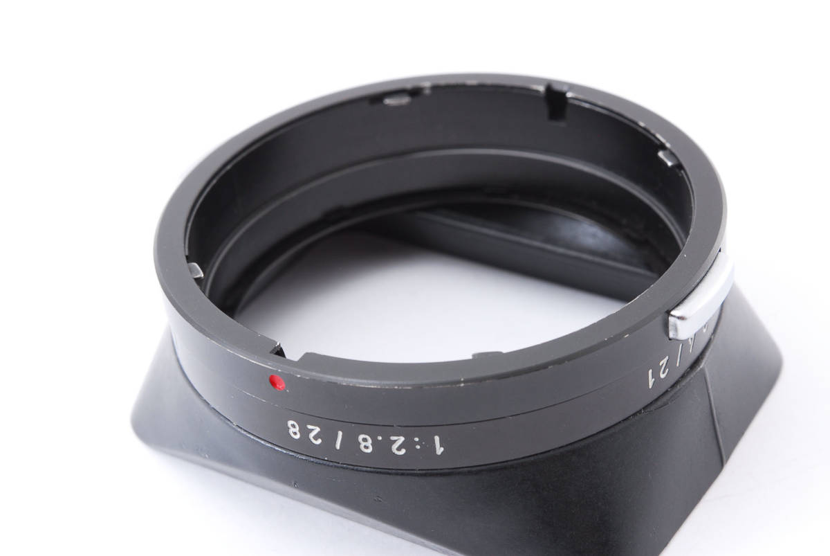 希少 Leica ライカ 純正フード 12501 スーパーアンギュロン 21mm エルマリート 28mm
