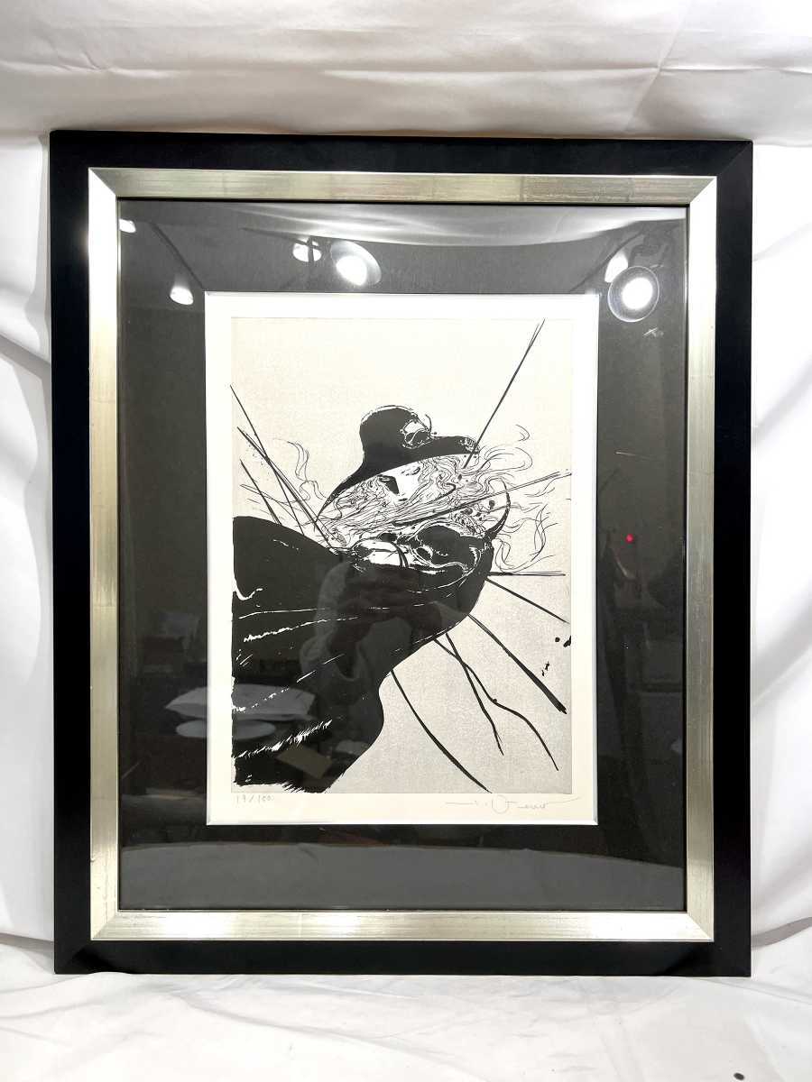 Yahoo!オークション - 天野喜孝 『千の縛』 リトグラフ 版画 100 Yahoo!オークション - 天野喜孝 『千の縛』 リトグラフ 版画 100