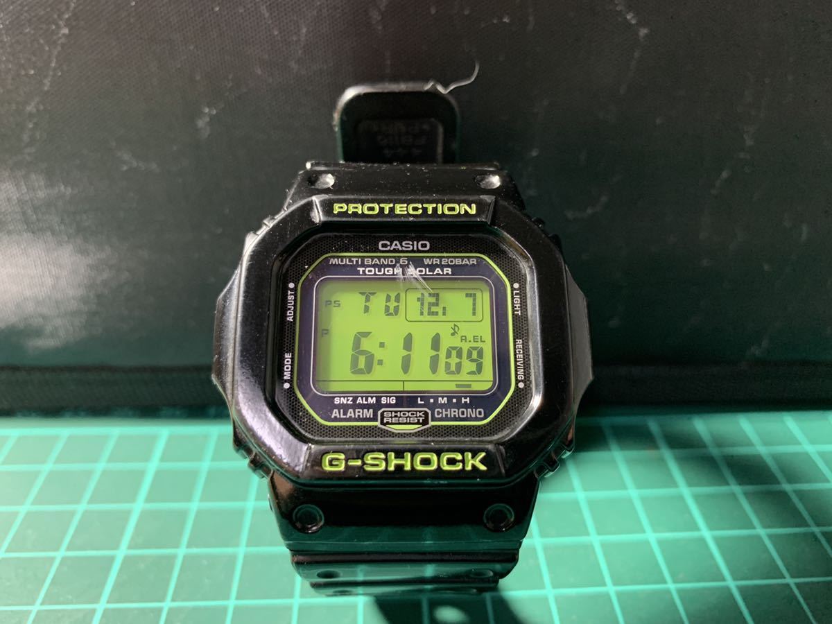 ヤフオク! - 【中古】CASIO カシオG-SHOCK M5610B 電...