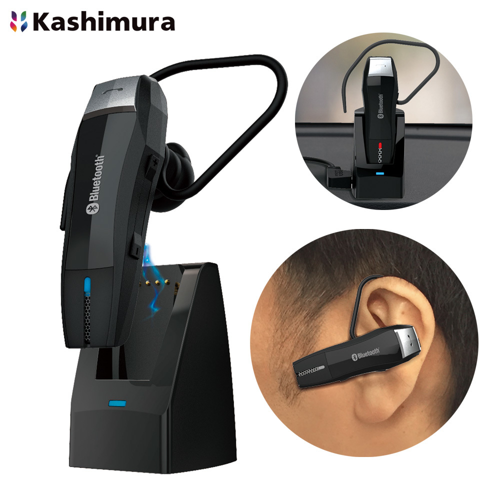 Bluetooth Ver4.2 イヤホンマイク 充電クレードル付 ワイヤレス通話 運転しながら電話 カシムラ シリ対応 値引きする 耳掛けフック 永遠の定番 BL-106