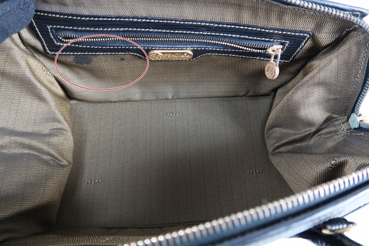 新品同様・未使用】FENDI フェンディ ズッカ バニティ型 2WAY