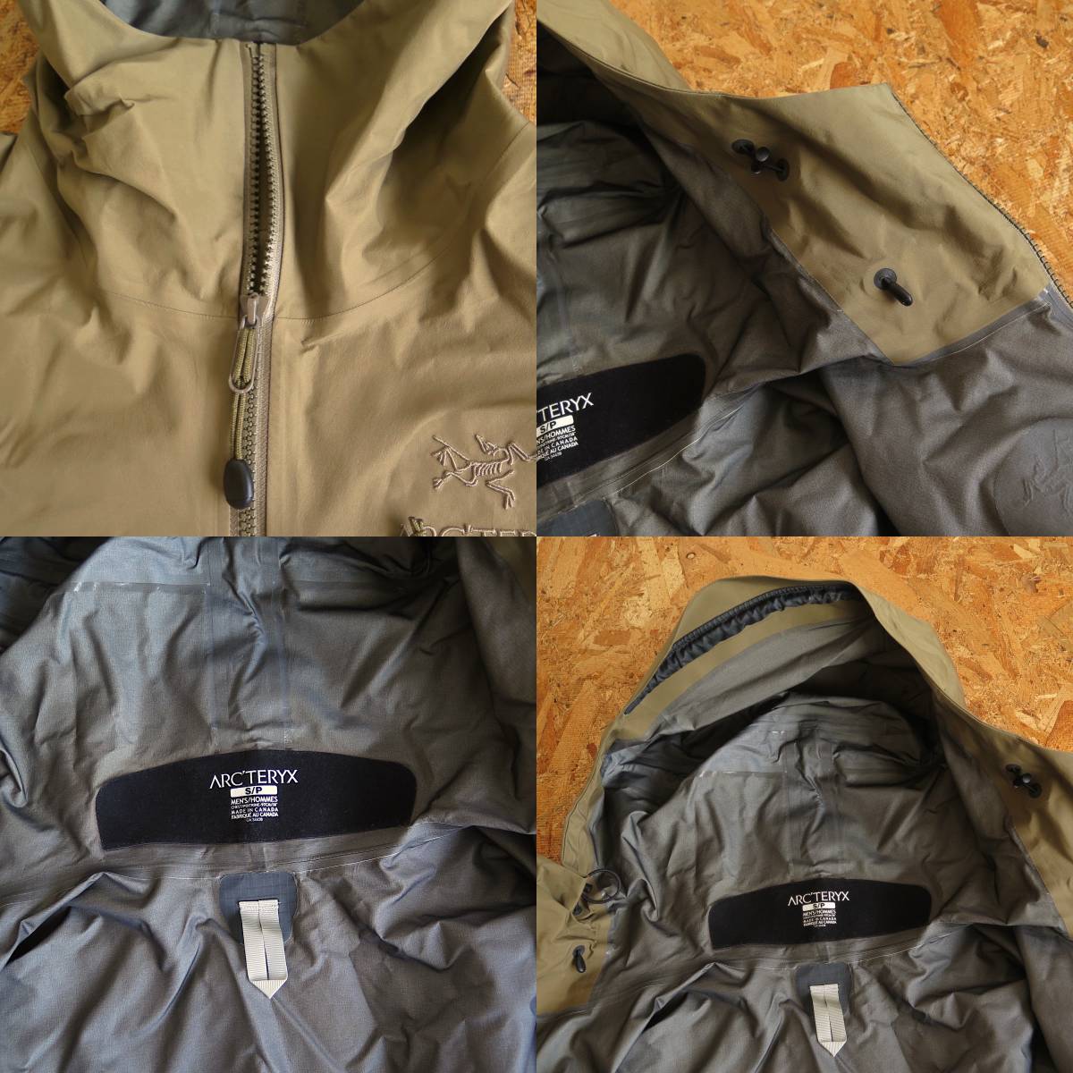 本物 ARC'TERYX LEAF ALPHA LT JACKET GEN1 Sサイズ 本物 ARC'TERYX LEAF ALPHA LT JACKET GEN1 Sサイズ