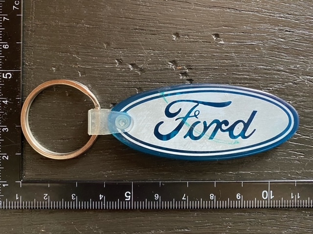 US ビンテージ　キーホルダー　FORD フォード　自動車販売店　カーディーラー　hhh6_画像3