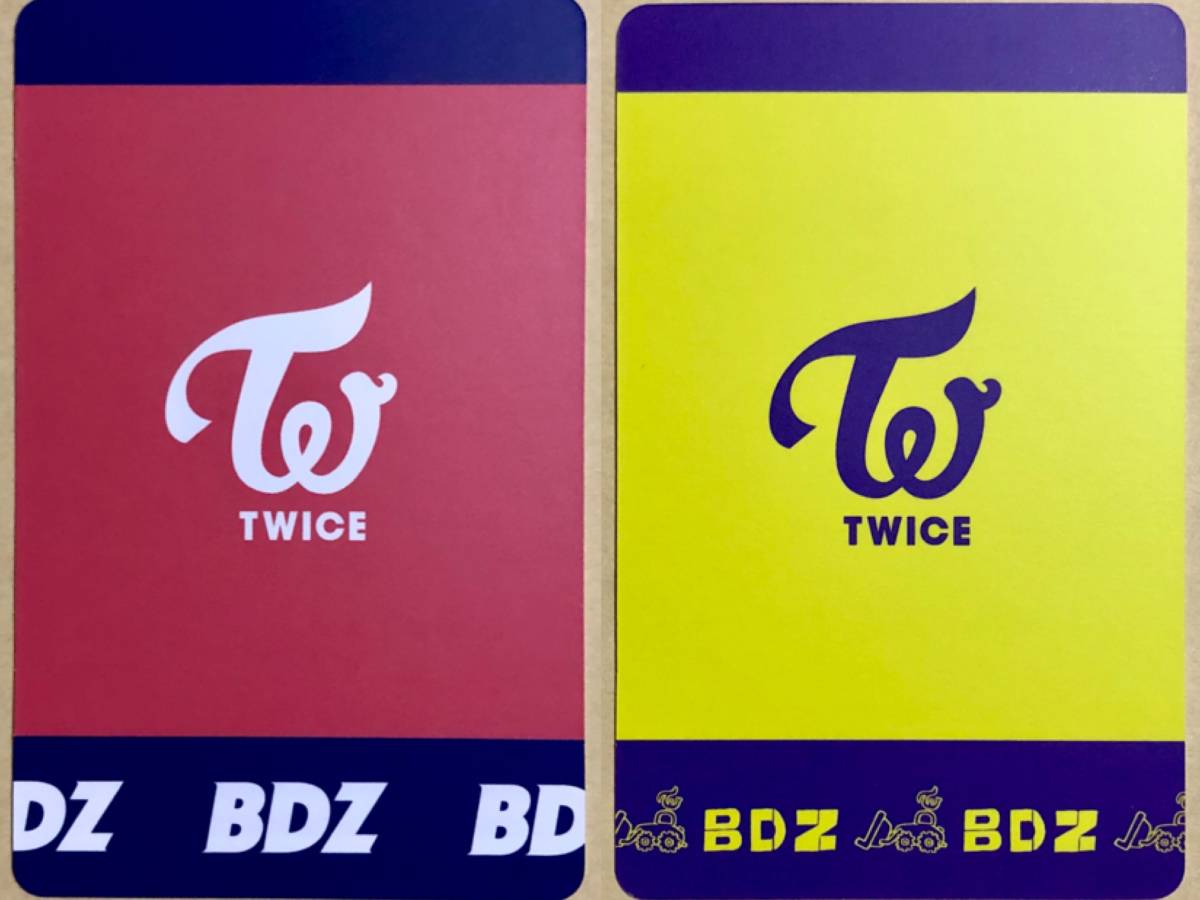 TWICE オール 全員 集合 BDZ トレカ アリーナツアー tour リリイベ ハイタッチ 会 ハイタ グッズ 2枚セット_画像2