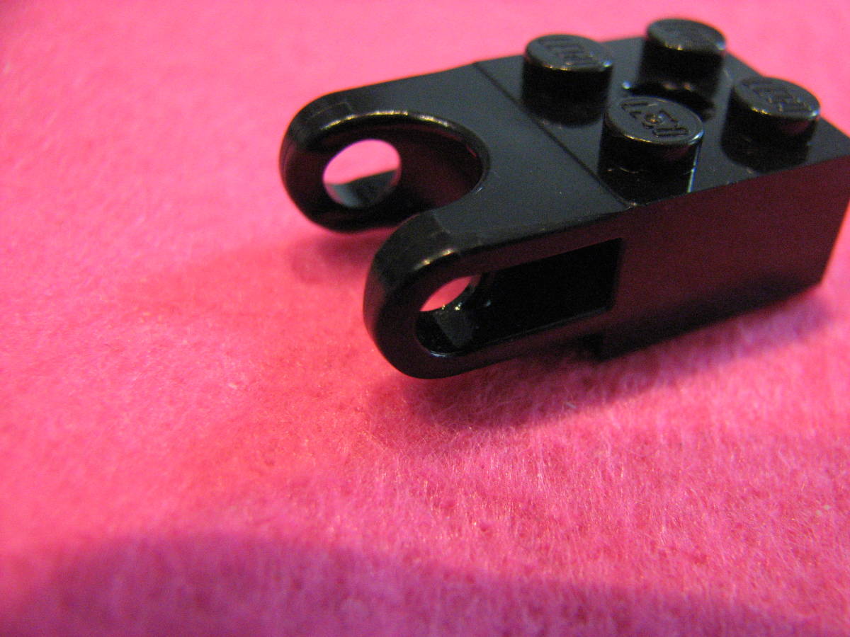 * Lego -LEGO*92103* technique, yellowtail k modifying do2 x 2* ball socket wide and, axle hole * black * black *USED