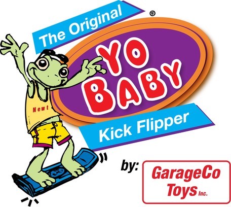 【新品】YO BABY バランスボード Kick Flipper ブルー