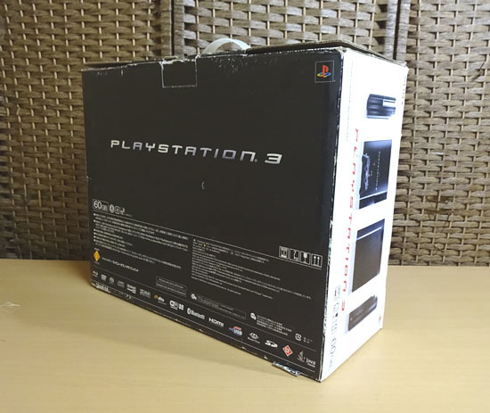 希少 未使用品 PS3 CECHA00 60GB ブラック PS1/PS2ソフト対応 初期型 PlayStation3 プレステ3 本体 プレイステーション3 札幌市 白石区_画像3