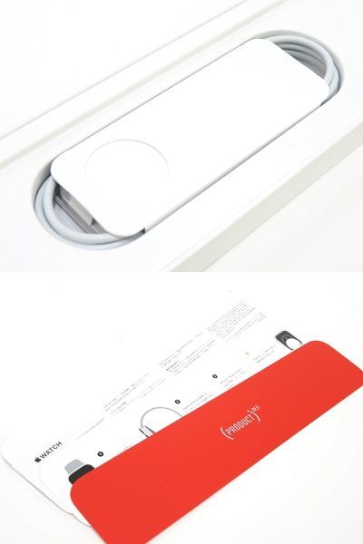 115●Apple Watch Series 6 GPS 44mm M02H3J/A (PRODUCT)REDアルミニウムケース レッドスポーツループ バッテリー最大容量:97% ※ 7