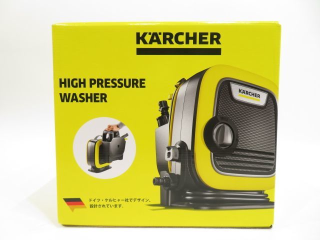 106s○【未開封】KARCHER ケルヒャー 高圧洗浄機 K MINI 1.600-050.0